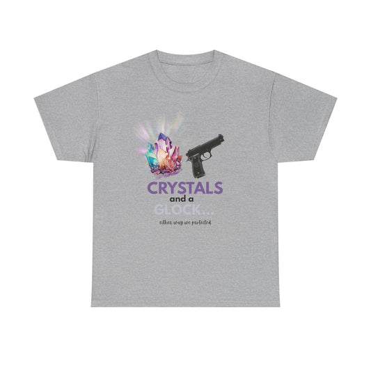 “Sacred & Savage: Crystals and a Glock T-Shirt”